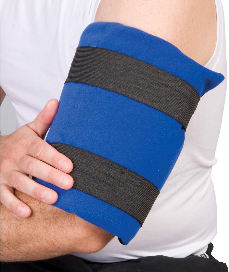 Theramed Reusable Gel Ice Pack with Straps for Pain Relief - Large 35" x 6" for Back, Neck, Knee, Ankle, and Elbow Injuries - Image 4