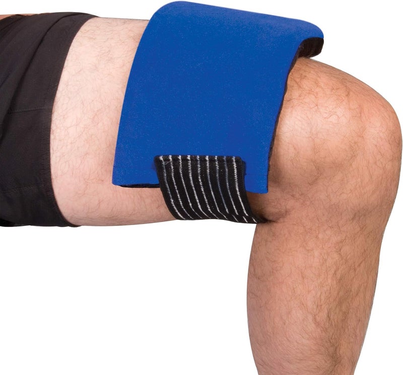 Theramed Reusable Gel Ice Pack with Straps for Pain Relief - Large 35" x 6" for Back, Neck, Knee, Ankle, and Elbow Injuries - Image 3