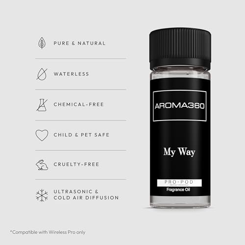 Aroma360 My Way ProPod Oil Blend Luxury Hotel Inspired Diffuser Scent Aromatherapy Scent Diffuser Oil Tuscan Leather Sandalwood and Iris 17 fl oz 50 mL - Image 3
