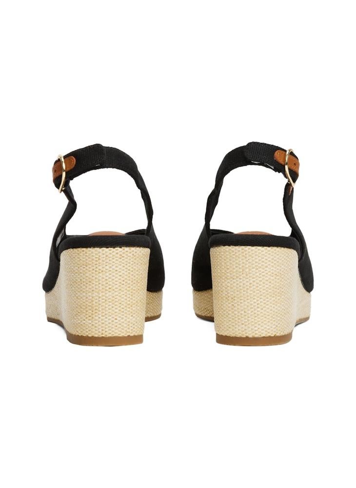 TOMMY HILFIGER MID WEDGE SLINGBACK ESPADRILLES  - Image 3
