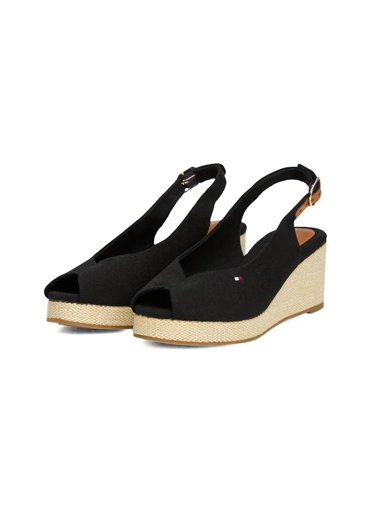 TOMMY HILFIGER MID WEDGE SLINGBACK ESPADRILLES