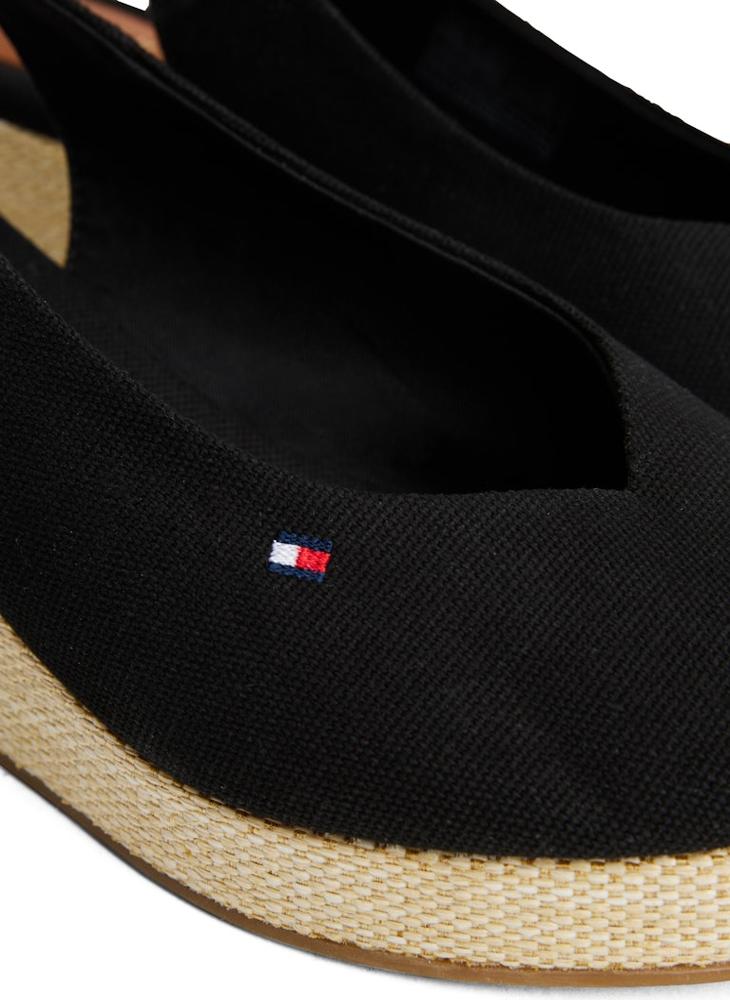 TOMMY HILFIGER MID WEDGE SLINGBACK ESPADRILLES  - Image 5