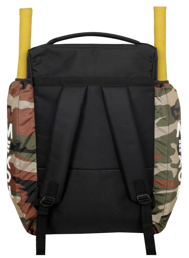 MEXON Ultra Cricket Duffle Kit Bag | Fully Padded (Black/Camo) - Image 4