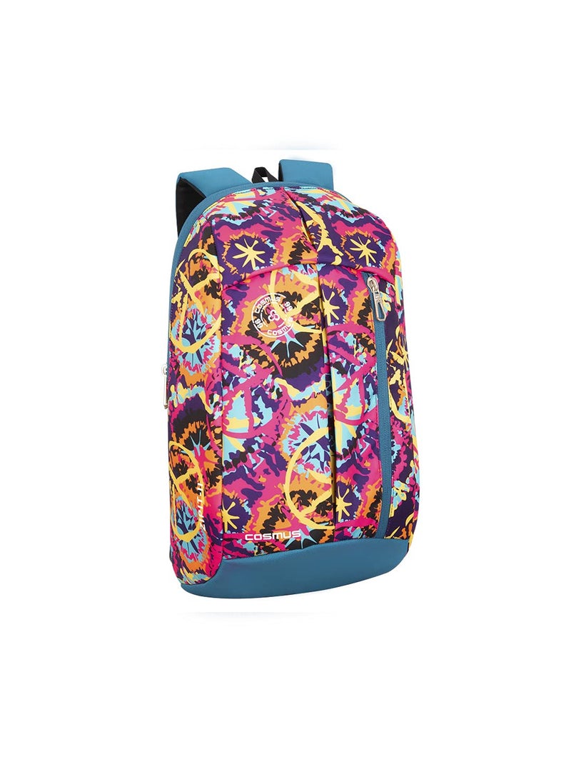 Cosmus Medium Size Zipit Flower Small Outdoor Mini Backpack 12 L Daypack - Flower (Multicolor) - Image 1