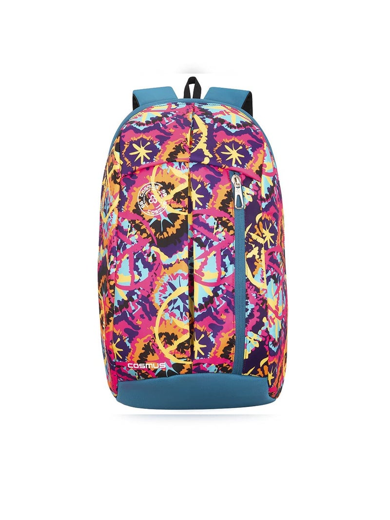 Cosmus Medium Size Zipit Flower Small Outdoor Mini Backpack 12 L Daypack - Flower (Multicolor) - Image 5