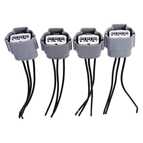 DSkoiph 4PCS Ignition Coil Wiring Harness Connectors Fit for Nissan Altima Sentra Infiniti Suzuki - Image 1