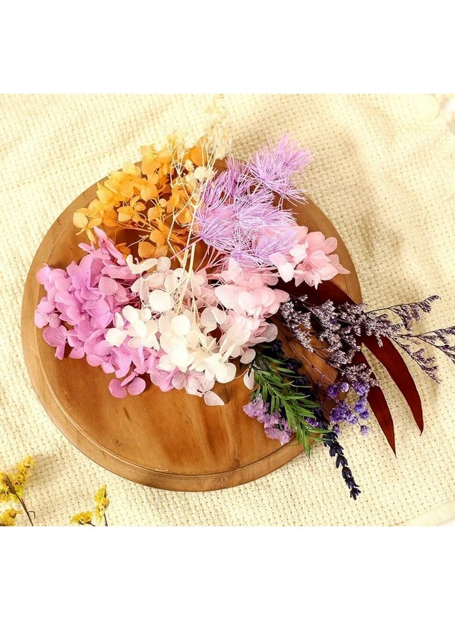 VRB DecTM 2 صندوق زهور طبيعية مجففة حقيقية لفن الحرف اليدوية / مجموعة فن الراتنج - مختلطة ومتعددة الألوان للصابون، الشموع الاصطناعية، دفاتر القصاصات، افعلها بنفسك، صينية الراتنج للمجوهرات، قلادة (2 صندوق - متعددة الألوان) - Image 5