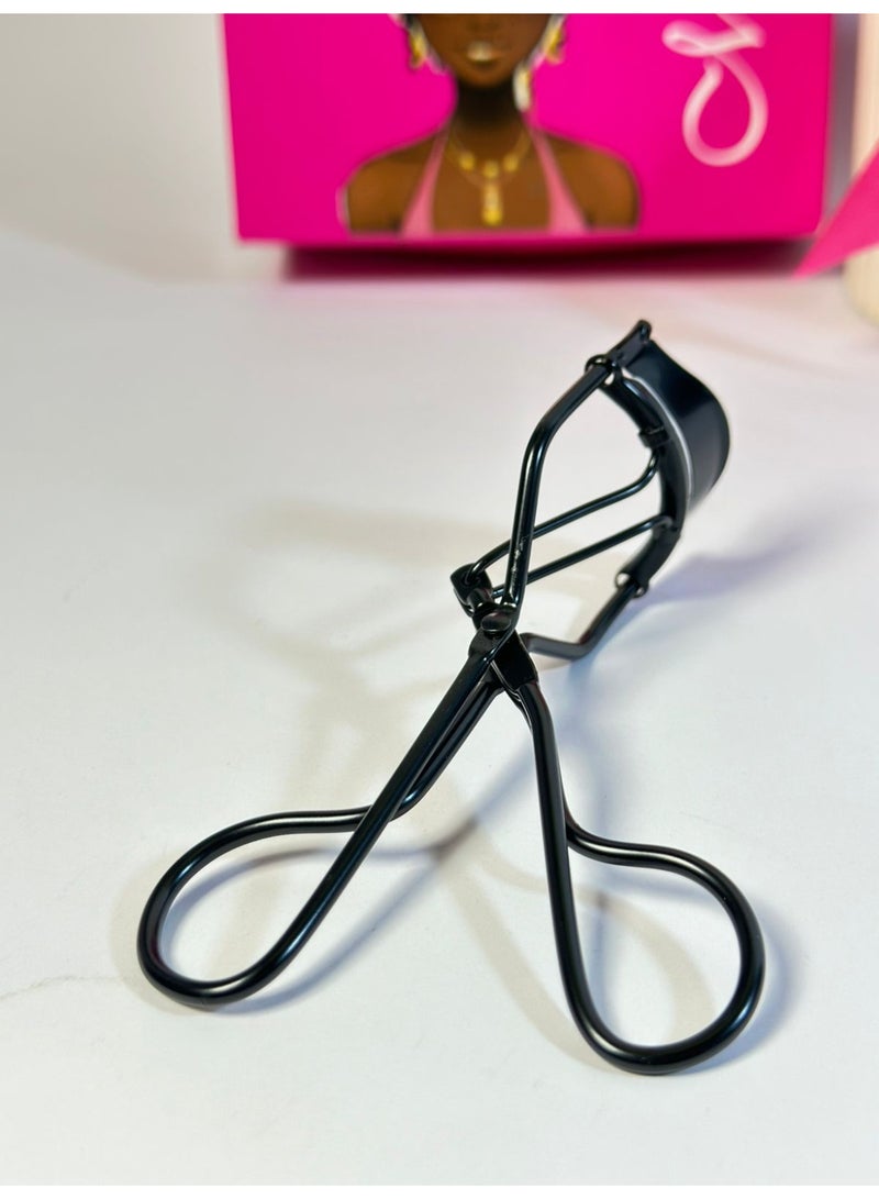 Eyelash Curler Professional Mini Lash Curler Magic Curl Stainless Steel  Black Eyelash Curler - Image 3