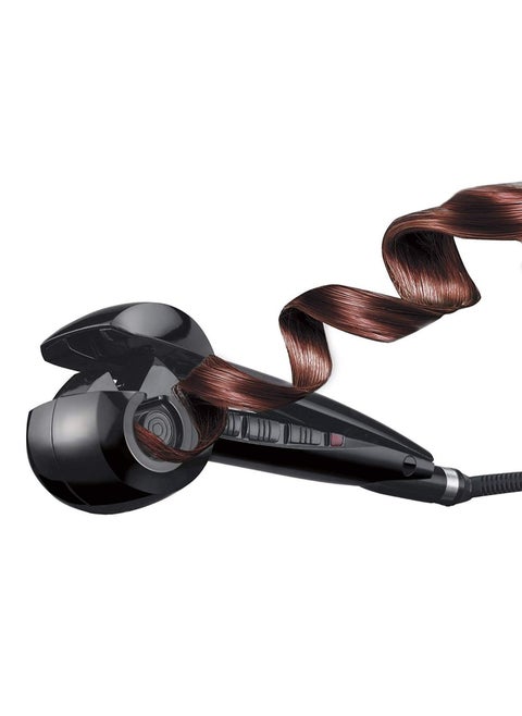 Magic Automatic Curling Hair Curler Iron Curl Wave Machine Professional Ceramic Curling Wand with LCD AU Plug Black for All Hair Types Adjustable Temp