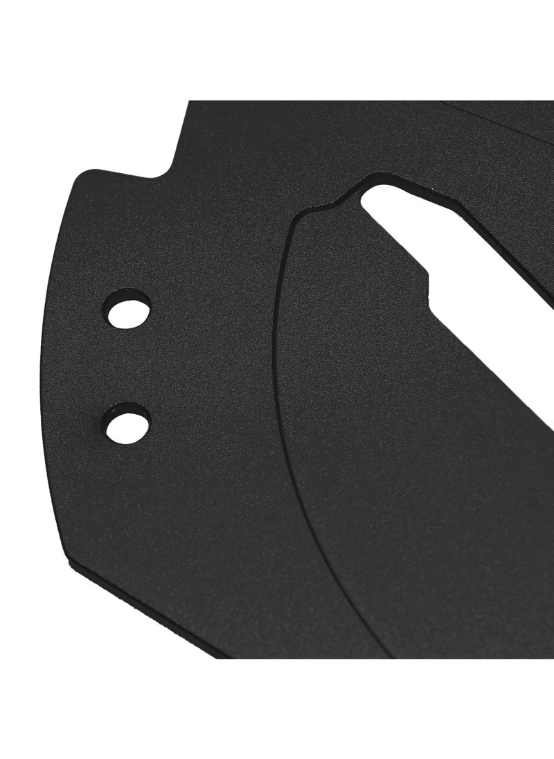 General - Front Wheel Hub Guard Protector for Yamaha RAPTOR 700R 700 2014-2021 YFZ450R 2014-2021 YFZ450 2017, Black - Image 1