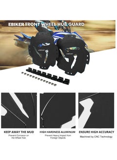 General واقي محور العجلة الأمامية لـ Yamaha RAPTOR 700R 700 2014-2021 YFZ450R 2014-2021 YFZ450 2017، أسود  - Image 4