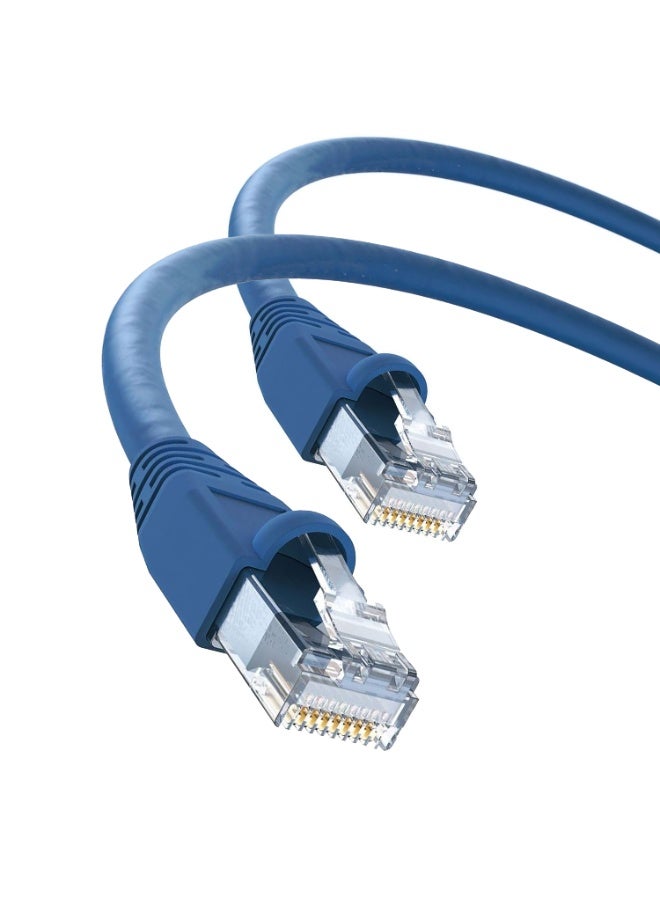 Hassan Cat6 Ethernet Patch Cable | RJ45 High-Speed LAN Cable for Gaming, IP Camera, Router & Networking | 1 Gbps | Gold-Plated Connectors | UAE - Image 1