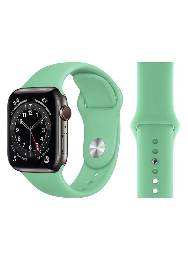 NIBEMINENT Replacement Band For Apple Watch Series 6/SE/5/4/3/2/1 Spearmint