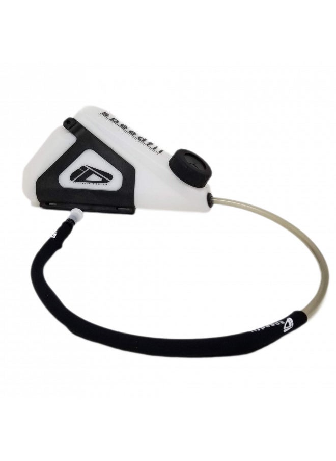 Speedfil F1 Bicycle Water Bottle, Hands-Free Frame Mounted Hydration System with Refill Port