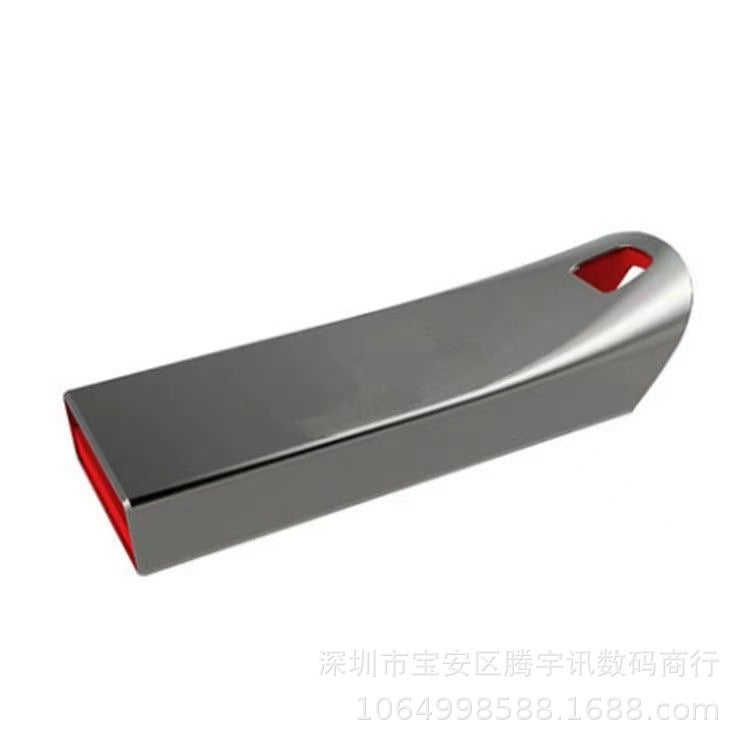 USB3.0 foreign trade cross-border USB flash disk 32g Mini USB flash disk expansion upgrade mini USB flash disk 16G 1TB 2TB car USB flash disk z71 Silver - Image 2