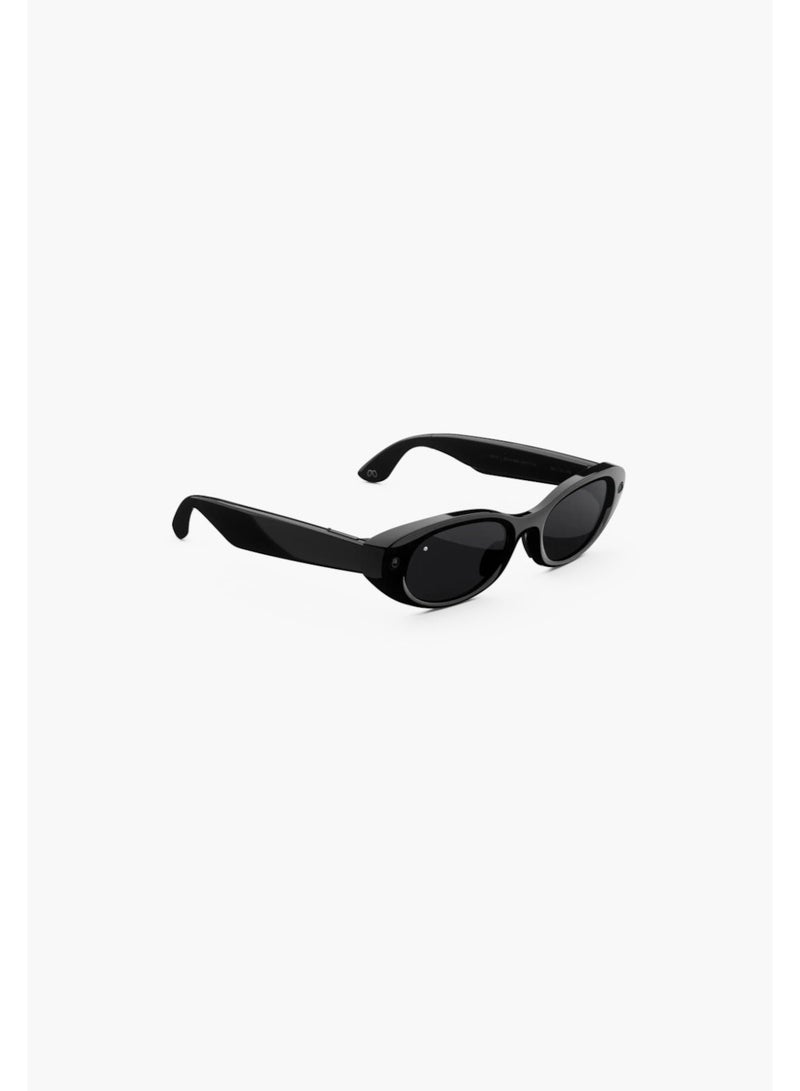 ميتا 155 mAh Meta Starfire Kylie Edition-Smart AI glasses for Women, Men-Meta AI, 12MP Camera, Live Translate-Black Lenses - Classic Black - Frame size & fit: Standard & Adjustable bridge black - Image 4