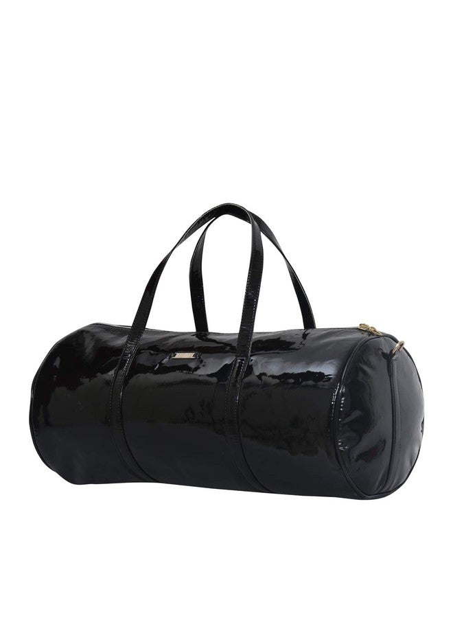 Strutt Genuine Leatherette Glint Black Magpie Tripper 24 Liters Duffel Bag for Travel for Men and Women - Image 2