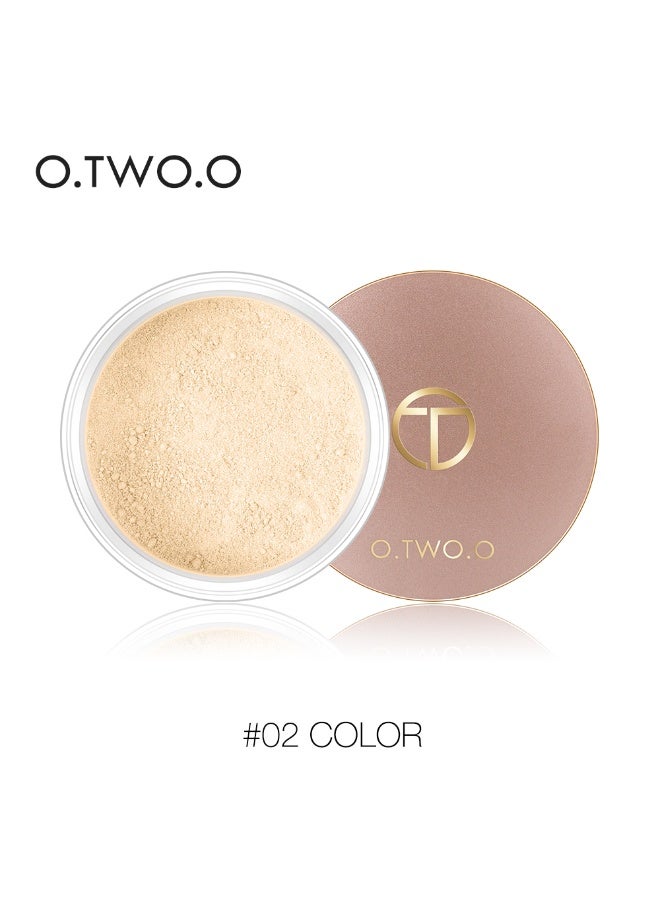 O.TWO.O Loose Powder to Fix Makeup Loose Powder Libre 02 - 15g - Image 1