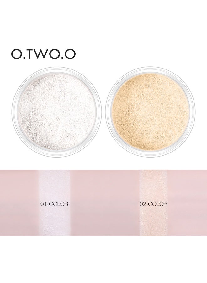 O.TWO.O Loose Powder to Fix Makeup Loose Powder Libre 02 - 15g - Image 2