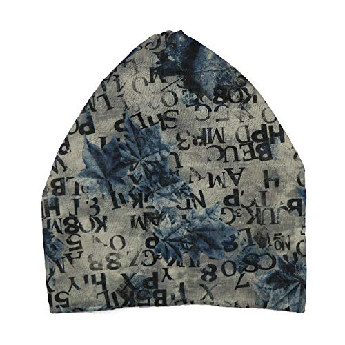 iSWEVEN Men's Women's Unisex Cotton Blended Slouchy Summer Skull Beanie Cap - Multicolor (7049A, Free Size) - Image 3