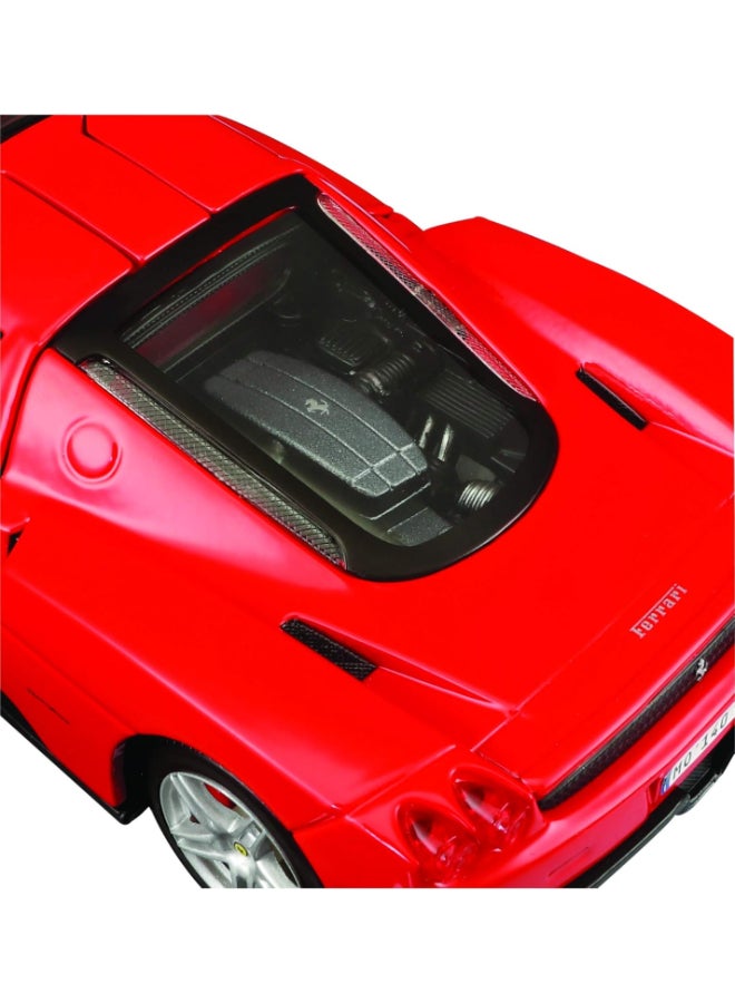 Maisto 1:24 Assembly Line Ferrari Enzo Red Officially Licensed Scaled Replicas of Collectible Diecast Metal Models with Exquisite Interior and Exterior Detailing for All Age. - Image 2