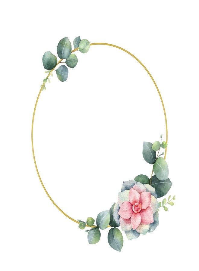 فلوراكرافت حلقة إكليل سلكية من فلورا كرافت، 8 بوصات، ذهبية اللون - Image 3