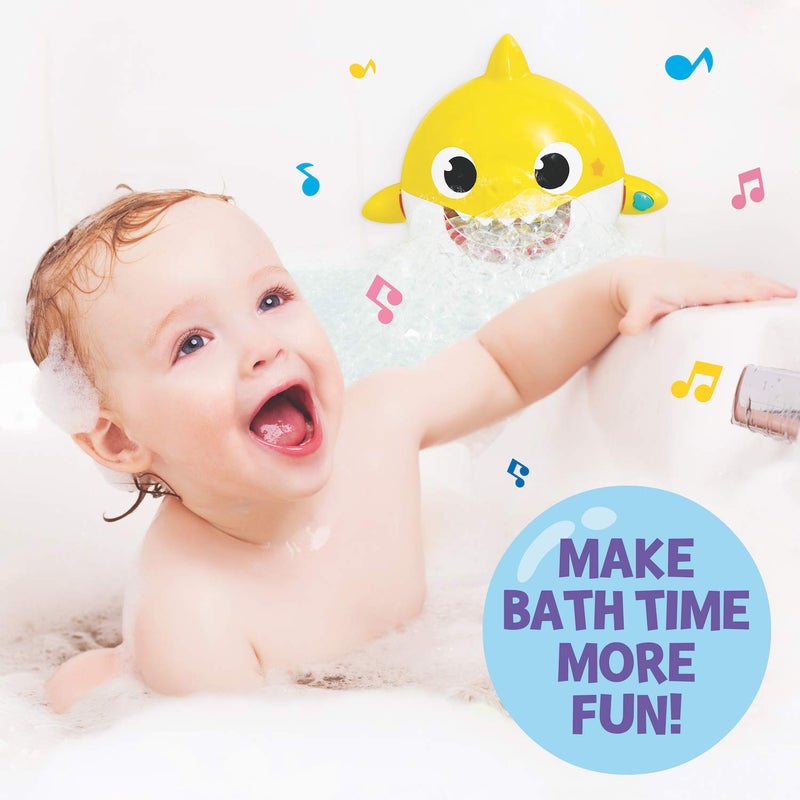 WowWee Baby Shark Official - Singing Bath Time Bubble Maker, Multicolor - Image 2