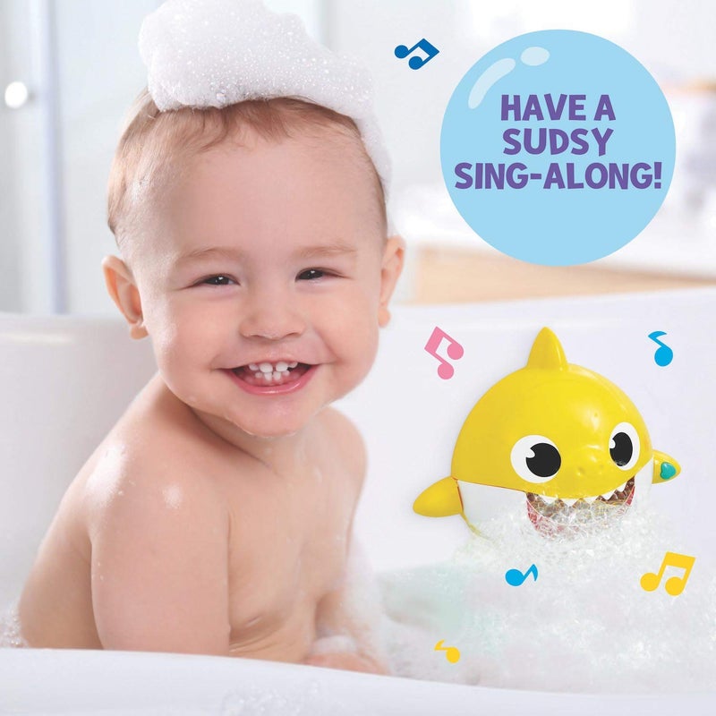 WowWee Baby Shark Official - Singing Bath Time Bubble Maker, Multicolor - Image 3