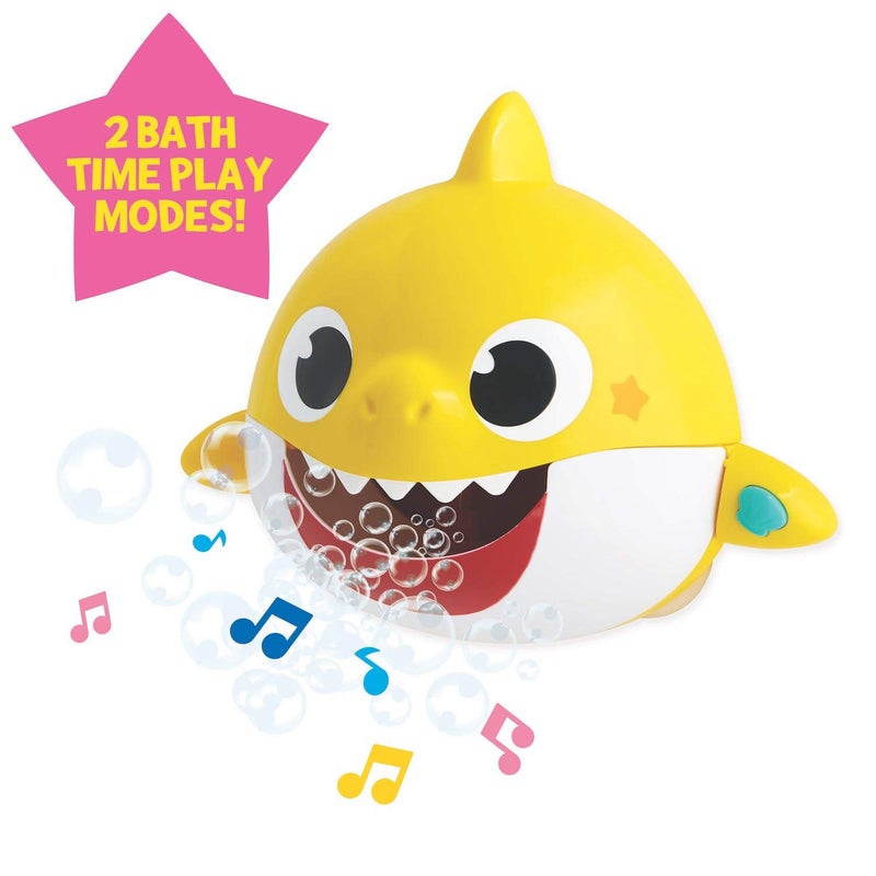 WowWee Baby Shark Official - Singing Bath Time Bubble Maker, Multicolor - Image 4