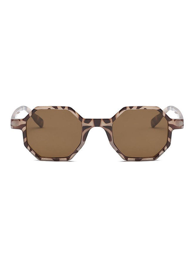 NIBEMINENT Women's Non-Glare Coating Octagon Sunglasses  - Image 2