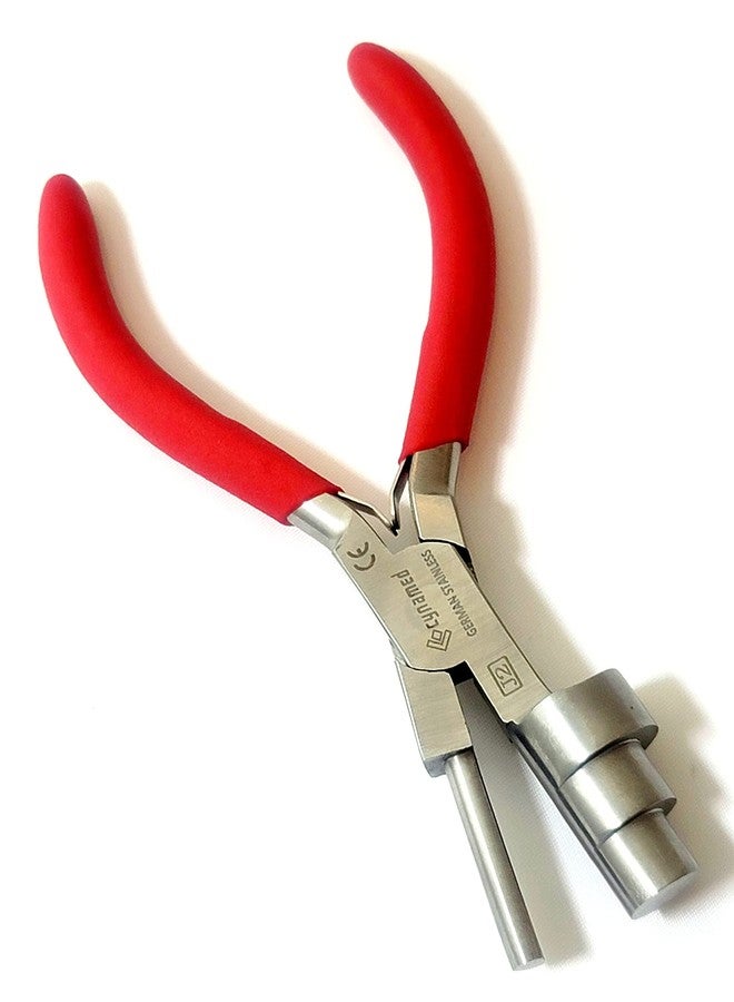 CYNAMED German Heavy Duty Bail Making Pliers -BIG WRAPPER LOOPING, WIRE WORKING,13MM, 16MM, 20MM LOOP, WIRE WRAPPING JEWELRY-WITH NON-SLIP COMFORT GRIP HANDLE - Image 3