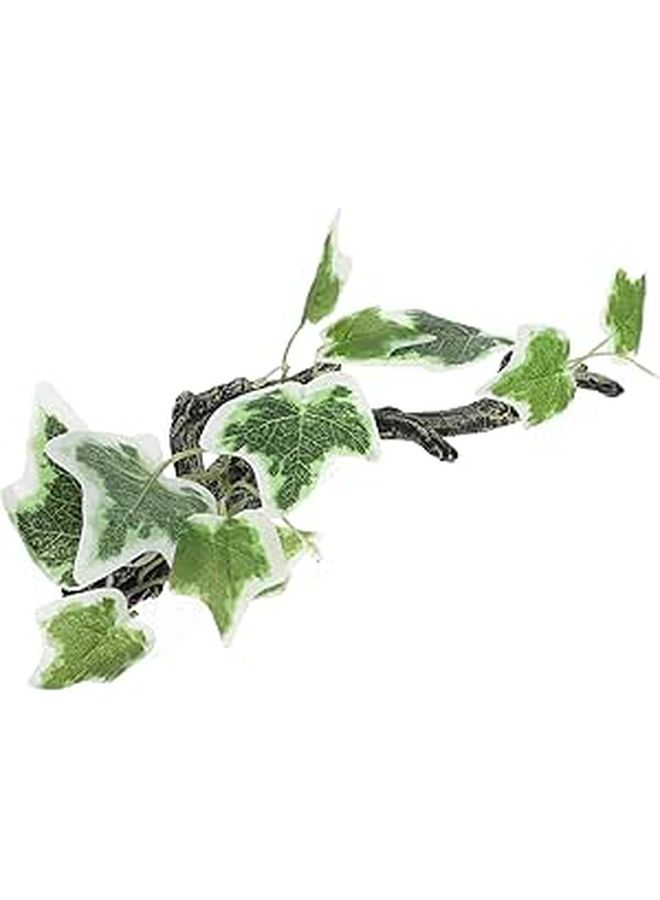 Realistic Resin Terrarium Branch 9 Inch, Artificial Faux Reptile Climbing Resting Habitat Decoration - Image 1