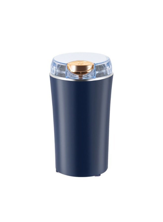 Household Mini Electric Grinder, 200W, 80g Capacity, 304 Stainless Steel Blades, Low Noise, Blue - Image 3