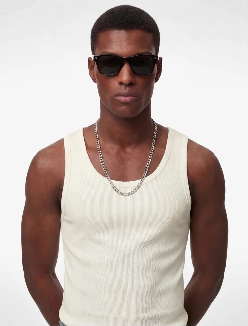 كوتون Slim Fit Tank Top