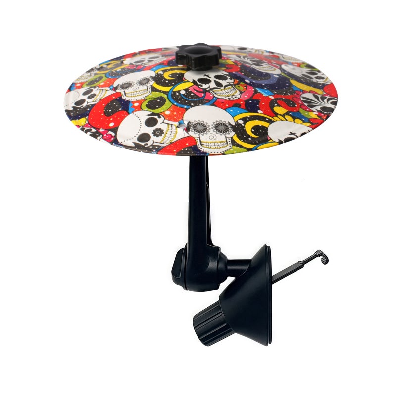 Car Air Vent Clip - Decorative Cymbal Shape Percussion Ornament for Interior
