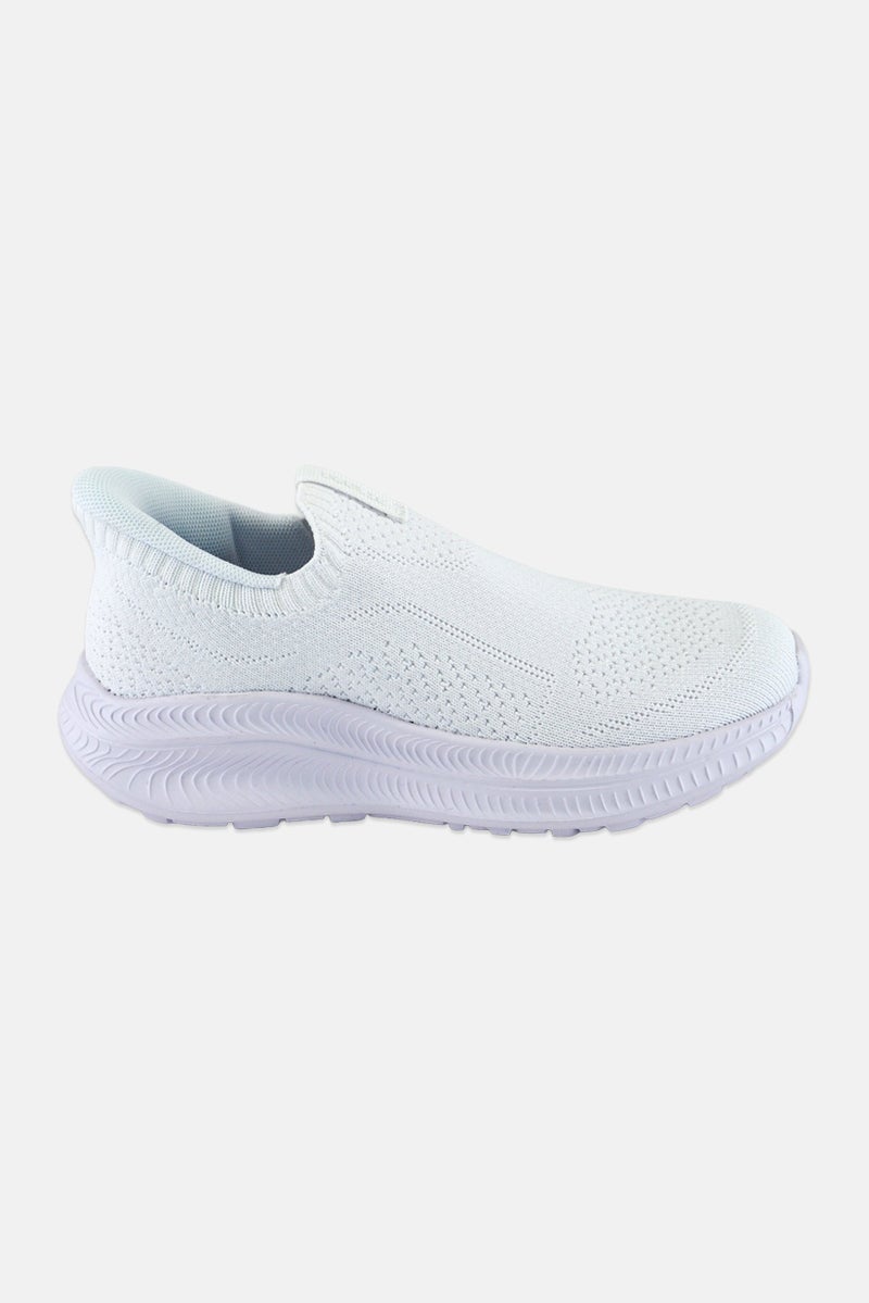 RBX Kids Girl Slip On Shoes, White - Image 3