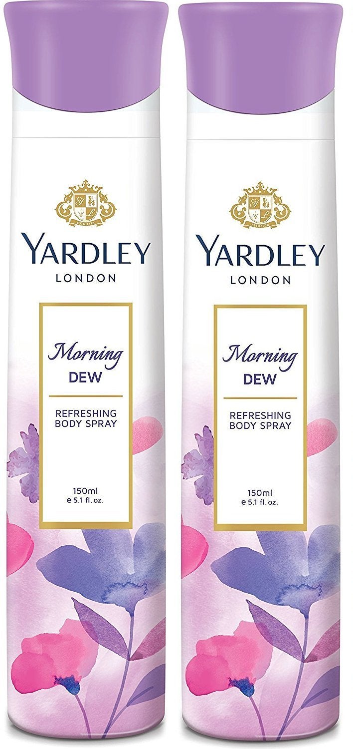 Yardley London Morning Dew Deodorant Spray Combo For Women(Pack Of 2)