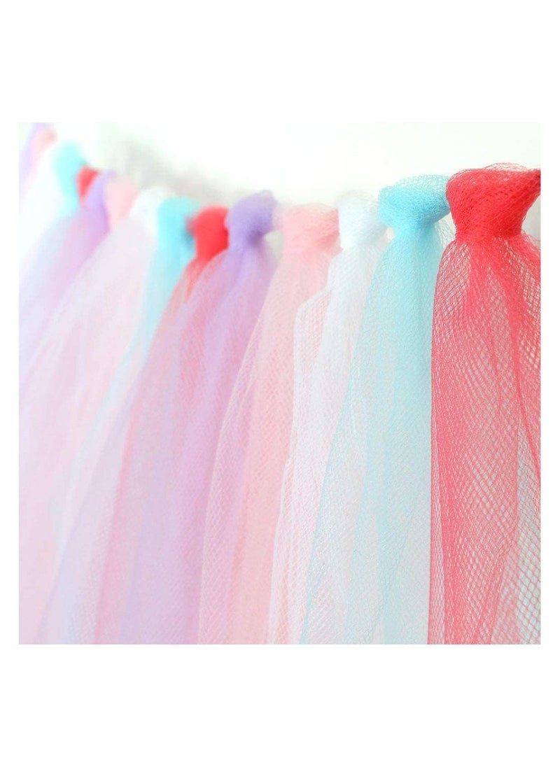 Party with Emma Tulle Fabric Rolls 6 Inch Tulle Ribbon Netting Spool for Tutu Skirt Wedding Baby Shower Birthday Party Decorations Gift Wrapping DIY Crafts (Mint 3 Rolls)  - Image 3