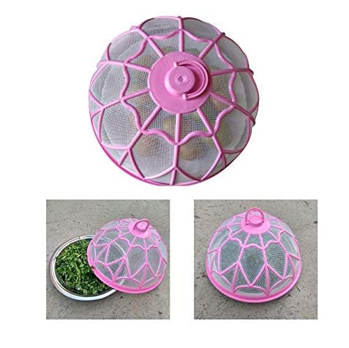 SHIV HOME WORLD Food Protection Dome Round Plastic Net Combo of 3 SmallMediumBig Food Cover 10 Inch for Kitchen Table Flies Mosquitoes Insect Proof Dining Tables Vegetable Covers Color May Vary 