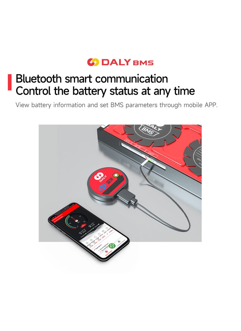 Daly BMS Bluetooth Module Accessory for Wireless Monitoring and Configuration on Android, iOS, and PC