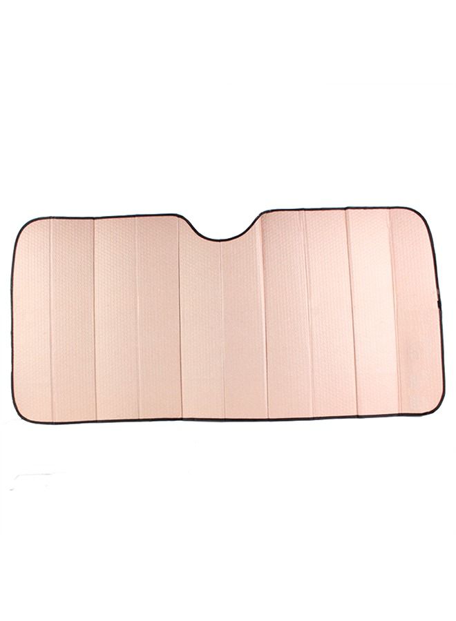 MOB Sun Shade Rose Gold Sun Shade Vehicle Cool-UV Ray Protector 
Car Sunshade Windshield-Jumbo Standard - Image 4
