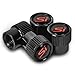 HUIANTS Car Tire Valve Stem Caps Metal Air Valve Cap for Honda Civic SI AccessoriesCorrosion and Wear Resistance4Pcs SI - Image 2