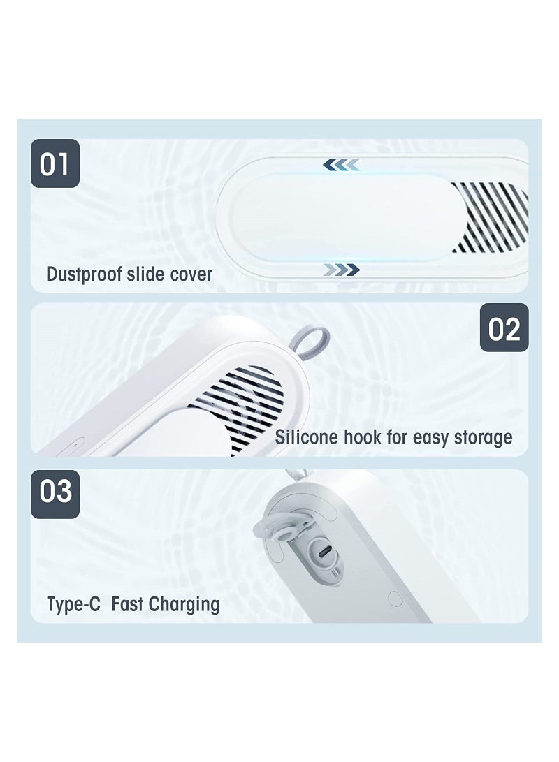 NIBEMINENT آلة غسل الفواكه والخضروات SYOSI، منظف تلقائي محمول لاسلكي USB، منظف بالموجات فوق الصوتية بتقنية تنقية OH-ion، أبيض - Image 5