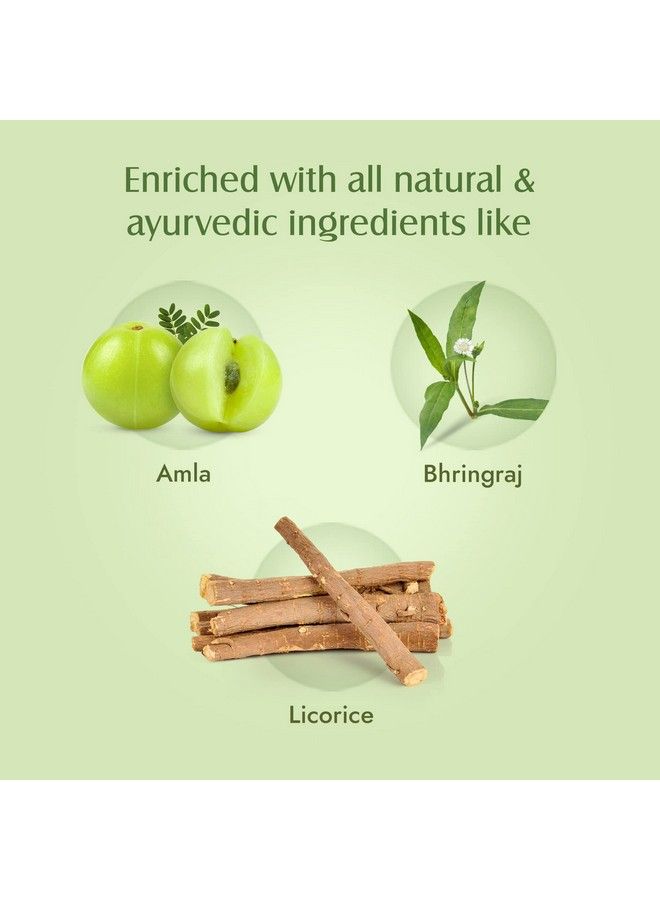 Trichup Hair Fall Control Herbal Shampoo - Enriched Amla, Licorice & Bhringaraj - Help to Reduce Hair Fall & Thinning Hair (200ml) - Image 4