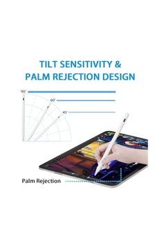 Generic Stylus Pen for Apple iPad ipad with Palm Rejection and Tilt Technology Compatible with Pro 11 12.9 inch Air 3rd 4th 5th Generation Y6 7 8 9 Mini 5 6th Blue  - Image 4