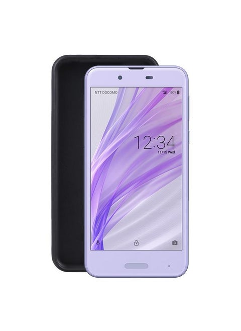 For Sharp Aquos Sense SH-01K / SHV40 / SH-M05 / Android One S3 TPU Phone Case(Black)