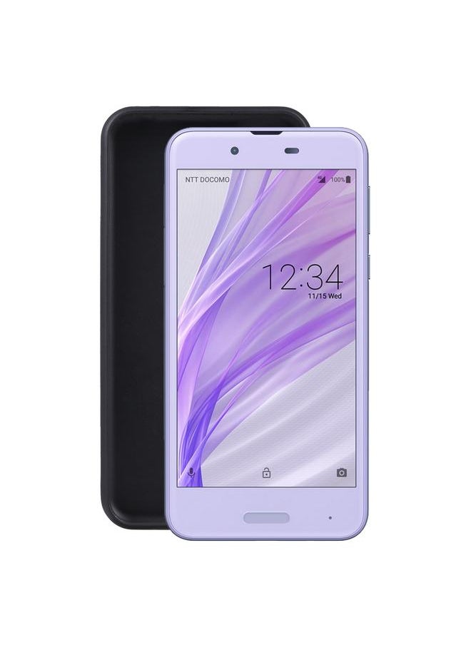 Green Tiger - For Sharp Aquos Sense SH-01K / SHV40 / SH-M05 / Android One S3 TPU Phone Case(Black) - Image 1