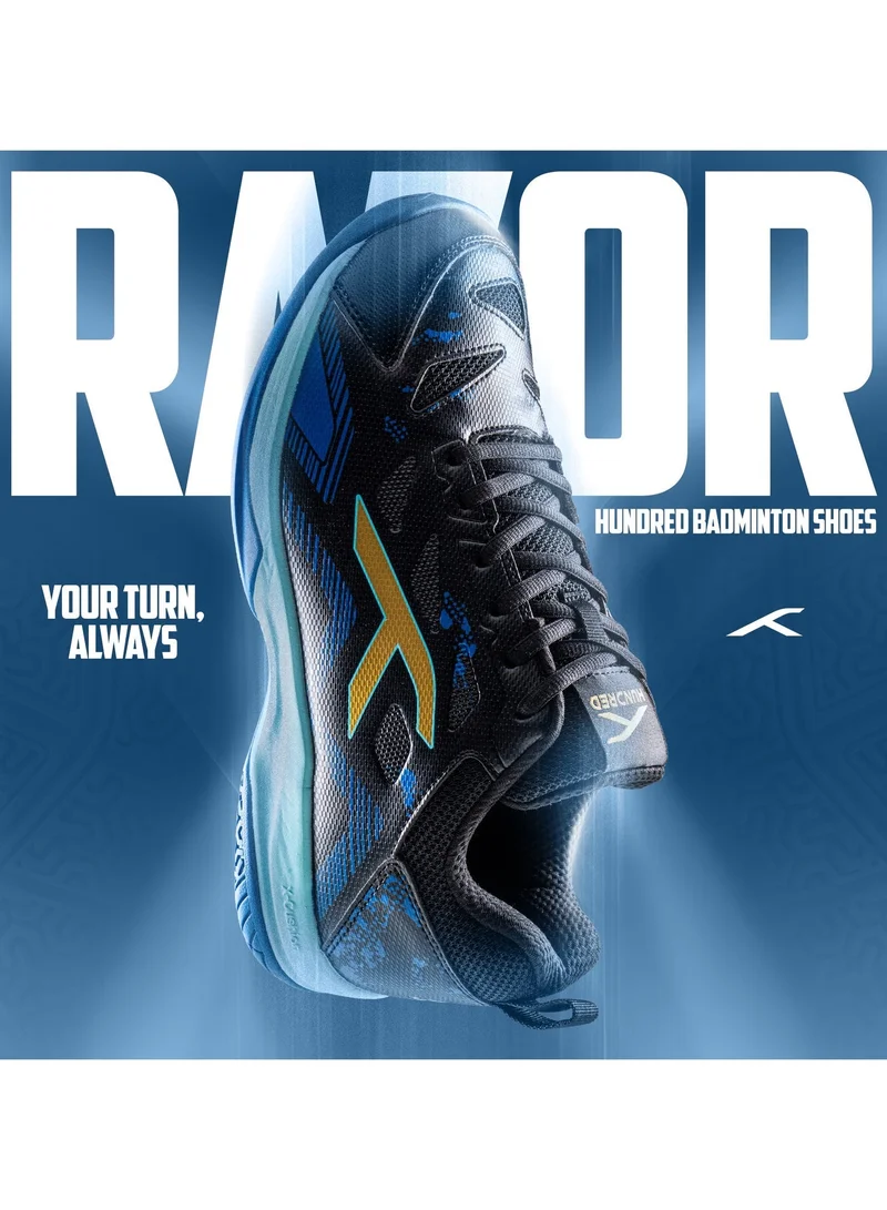 هندرد HUNDRED Razor Unisex Badminton Shoes