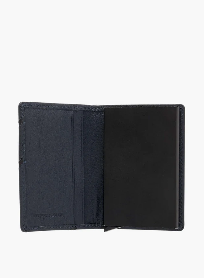 Lee Cooper Men's Solid Bi-Fold Cardholder