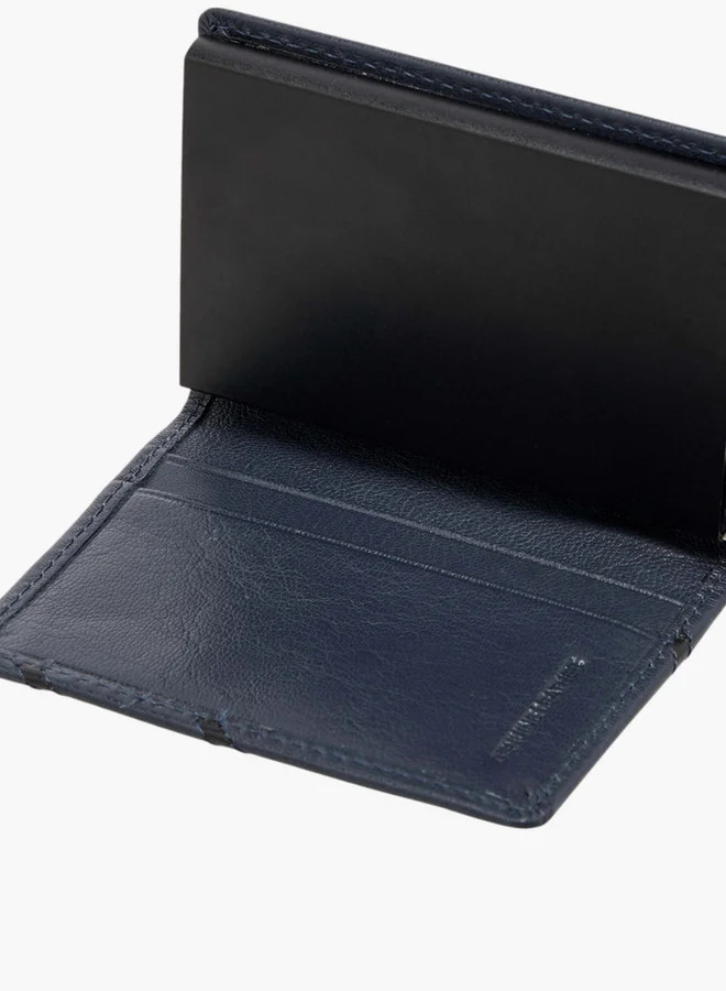 Lee Cooper Men's Solid Bi-Fold Cardholder